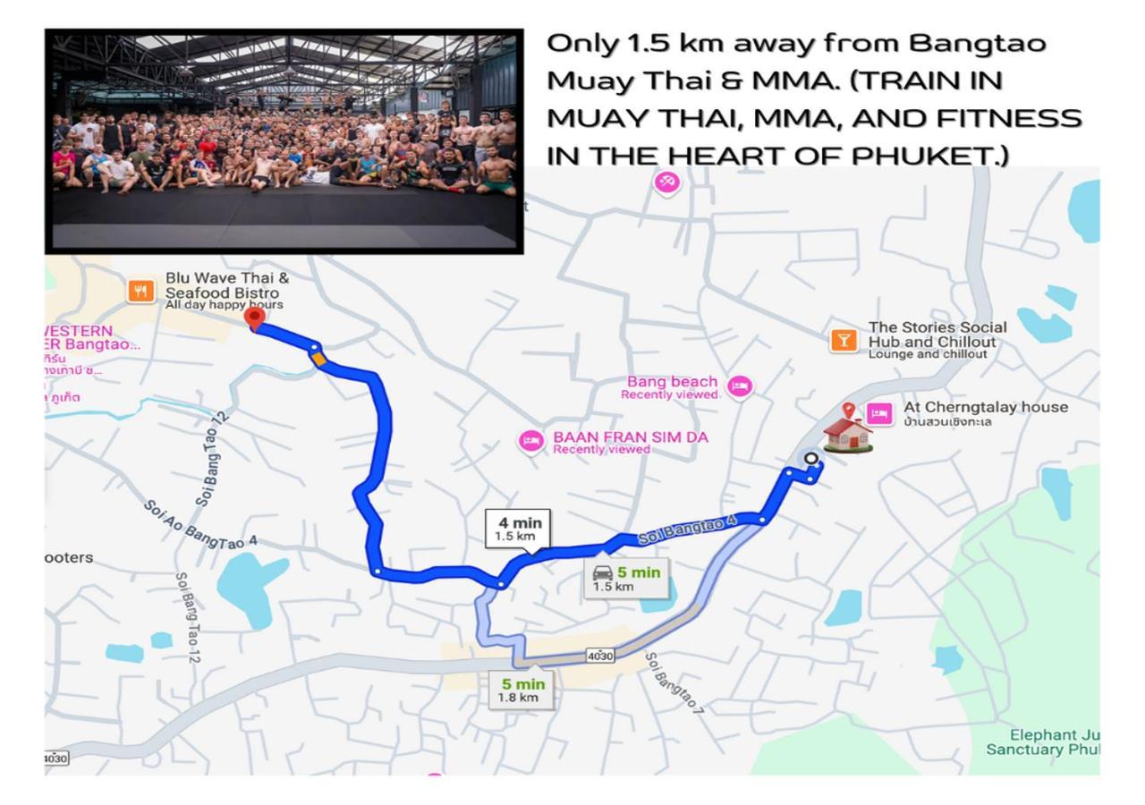 Bn Villa Walk To Bangtao Beach Near Markets Phuket Екстериор снимка
